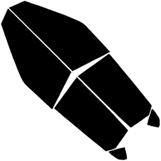 로톰 기아 EV6 (21년-현재) CV 측면 썬팅필름, RTF-1S 25 (연함)