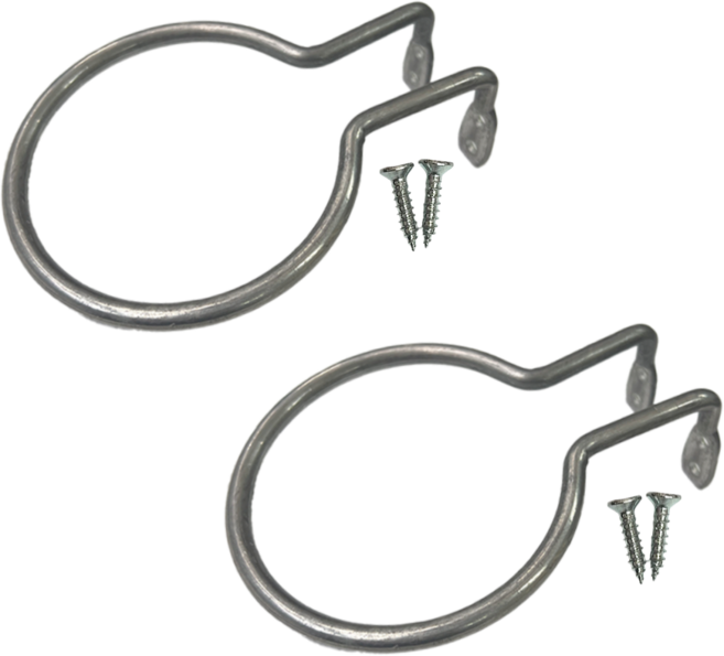 드림공간 드라이기 걸이 피스고정 미용실 미장원 이발소 드라이걸이, 2개, 실버