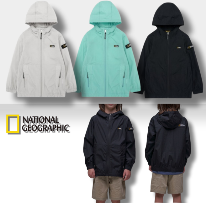 국내매장판 내셔널지오그래픽 키즈 바람막이 NATIONAL KIDS 주니어 바람막이 아동 바람막이 어린이 바람막이 유아 바람막이 키즈 간절기 점퍼 아동 간절기 점퍼 아동 캐주얼점퍼