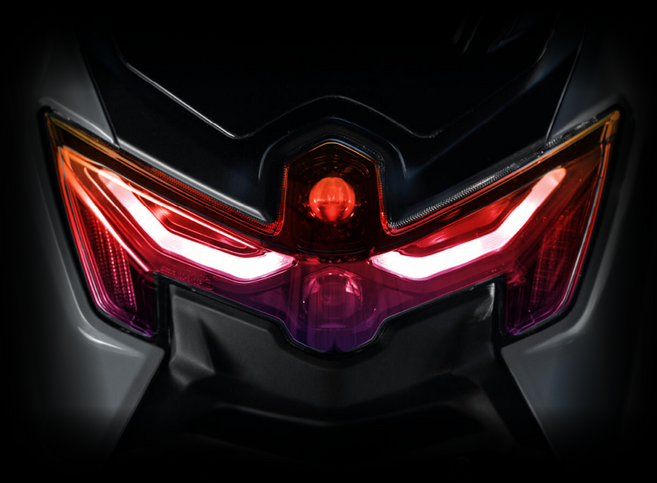 야마하 엔맥스 125/155 2025 그라데이션 라이트필름, 1세트, 인스타그램