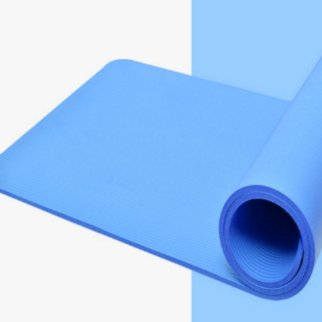 30mm 두꺼운 NBR 요가매트 필라테스 운동 홈트 스트레칭 헬스 층간소음, 퍼플, 1개