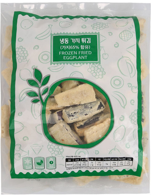 산들네이처 냉동 가지튀김 1kg, 1개