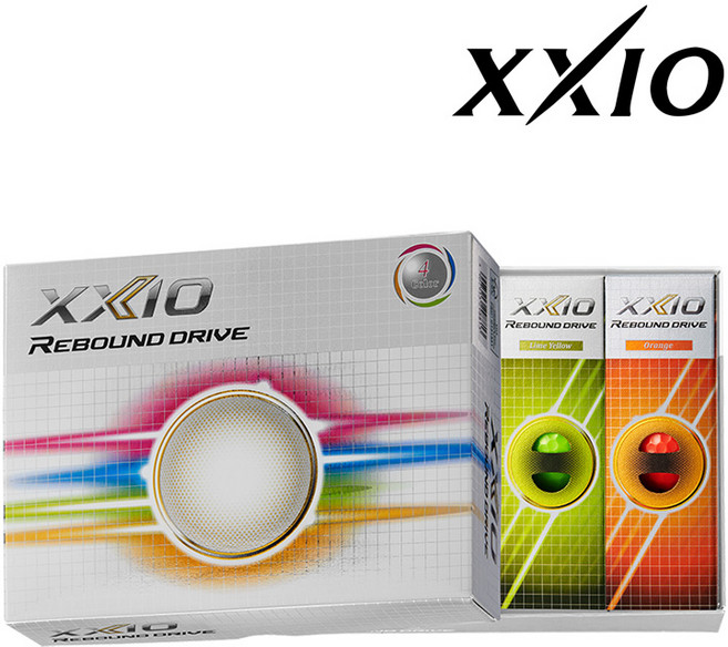 젝시오 던롭 골프공 3피스 REBOUND DRIVE2, 혼합, 12개입, 1개