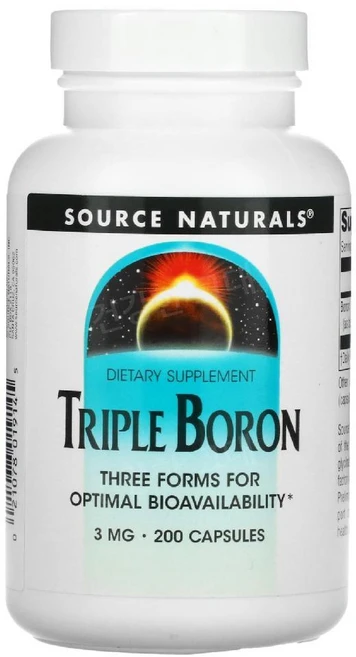 소스 네츄럴스 트리플 붕소 3mg 캡슐 200정, 1개 - 쿠팡