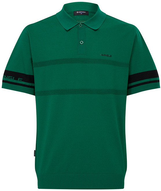 와이드앵글 공식 남성 골프 TO 배색 포인트 폴로 스웨터 M WMM26K12G8