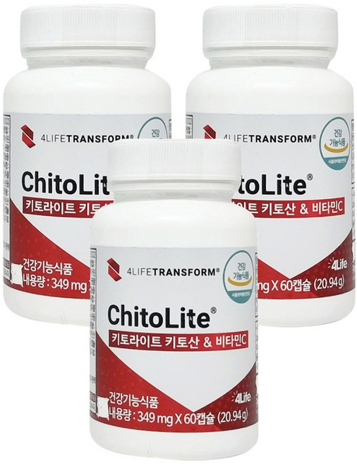 포라이프 키토라이트, 60정, 3세트