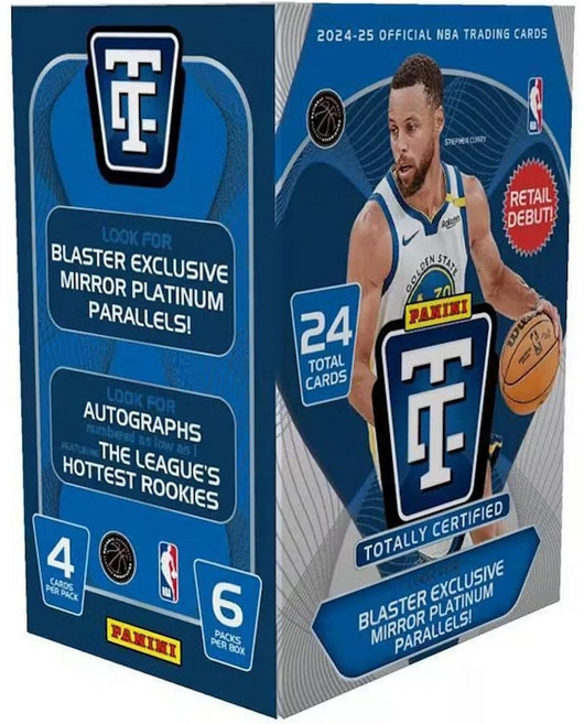 2024/25 파니니 Totally Certified NBA 트레이딩 카드 블래스터 박스