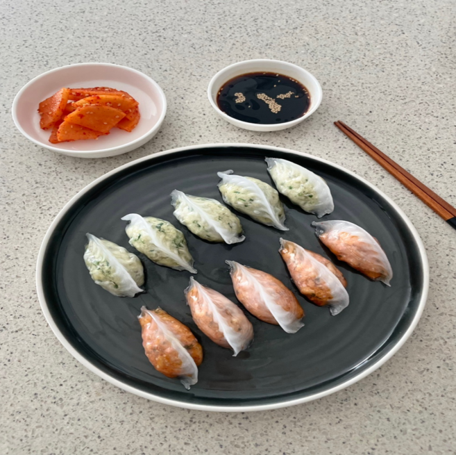 투명 감자만두피 감자김치만두, 1개, 1.4kg