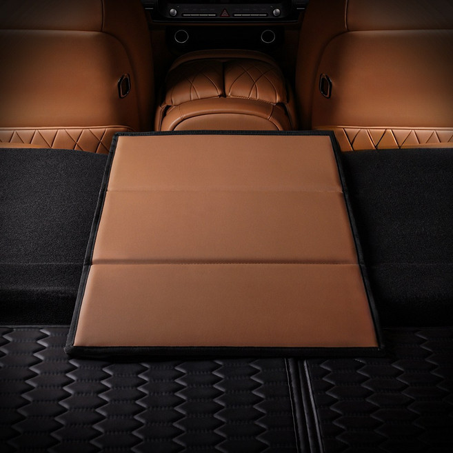 크레이지몬스터 차박 매트 평탄화 보드 팰리세이드 쏘렌토 카니발 3단 접이식, 3단 접이식 평탄화보드, 블랙