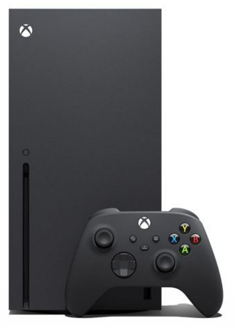 엑스박스 시리즈 X 게임 콘솔 1테라바이트 SSD 무선 컨트롤러 포함 4K 120프레임 카본 블랙, Xbox Series X, 1TB Disc Drive Edition + Contr