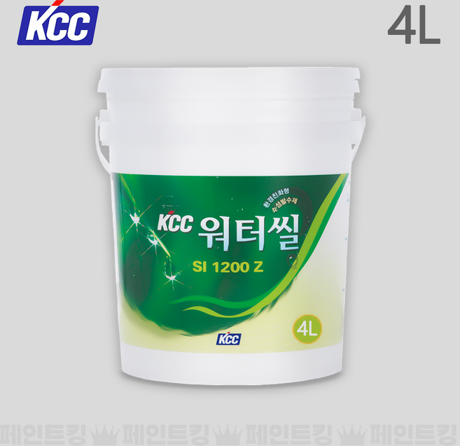 KCC 워터씰 건축용 수성발수제 4L, 1개, 투명