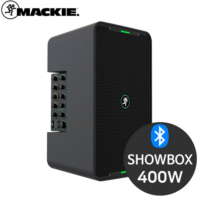 맥키 SHOWBOX 8인치 버스킹 믹서내장 블루투스 스피커