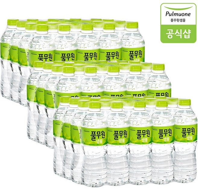 풀무원샘물, 330ml, 60개