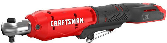 장인 V20 무선 래칫 렌치 1/4인치 드라이브 35피트 Ft-lbs 토크 툴 전용 CMCF934B, 1개