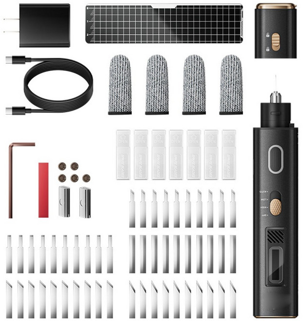 초음파 커터 40kHz 고정밀 절단 기판용 교체 블레이드 휴대용 회로 PCB 도구