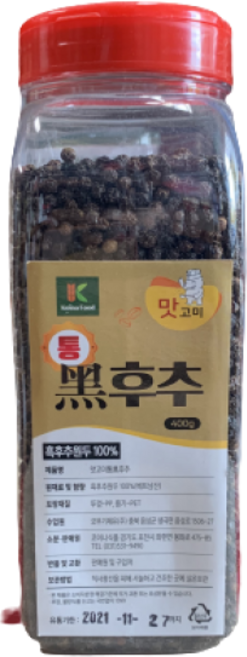 맛고미 알후추 400g통 후추원두 통후추, 1개, 400g
