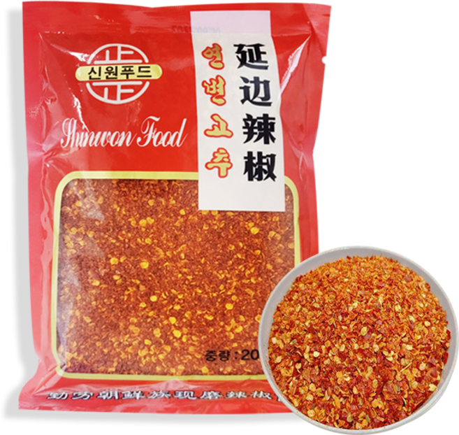홍홍 중국식품 연변 고춧가루 200g 소포장 중국고춧가루 고추가루 중국조미료, 1개