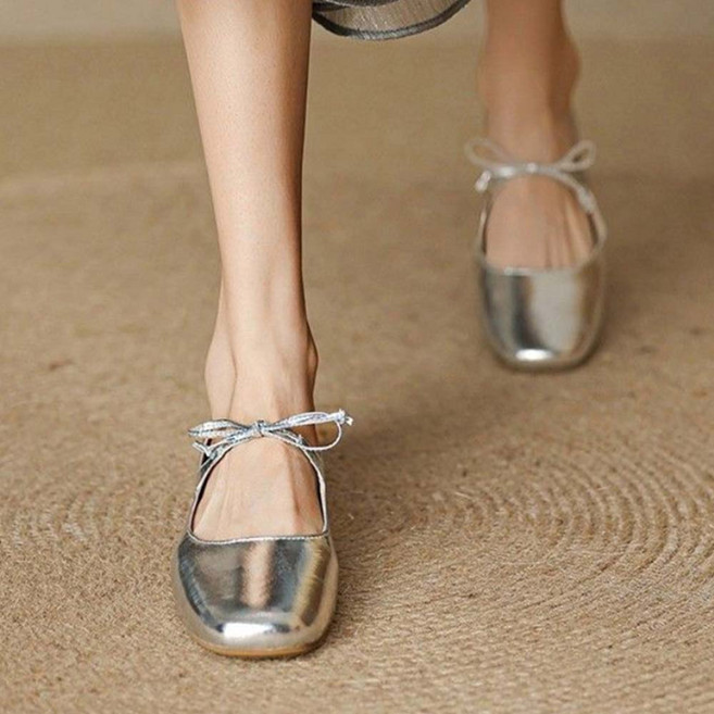 TKX 여성용 레트로 메리제인 플랫 슈즈 편안한 봄 여름 단화 소프트 경량 로퍼