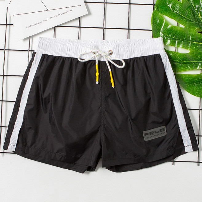 男款沙灘褲 速乾可下水寬鬆大尺碼 休閒三分褲 海邊溫泉平角泳褲