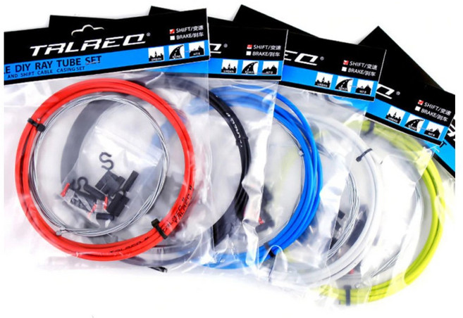 브레이크 케이블세트/겉선 속선 와이어 로드 MTB 생활 자전거, 1세트