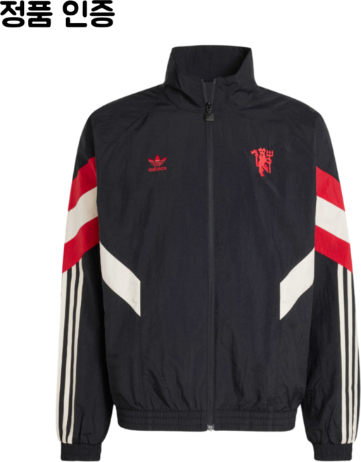 (정품 인증) 아디다스 맨체스터 유나이티드 오리지널스 트랙탑 블랙 레드