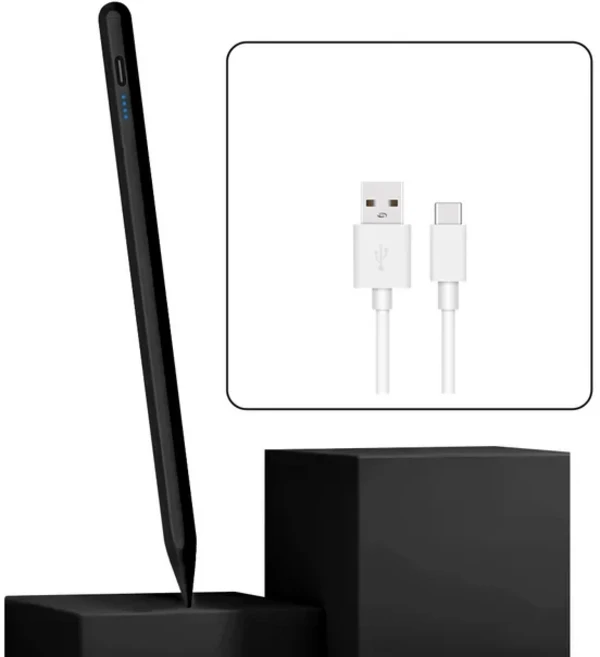 태블릿 용 스타일러스 펜 안드로이드 휴대 전화 터치 IOS Windows iPad 액세서리 apple 호환 Pencil 호환, 03 Black