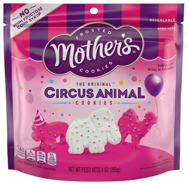 마더스 서커스 애니멀 쿠키, 255g, 1개