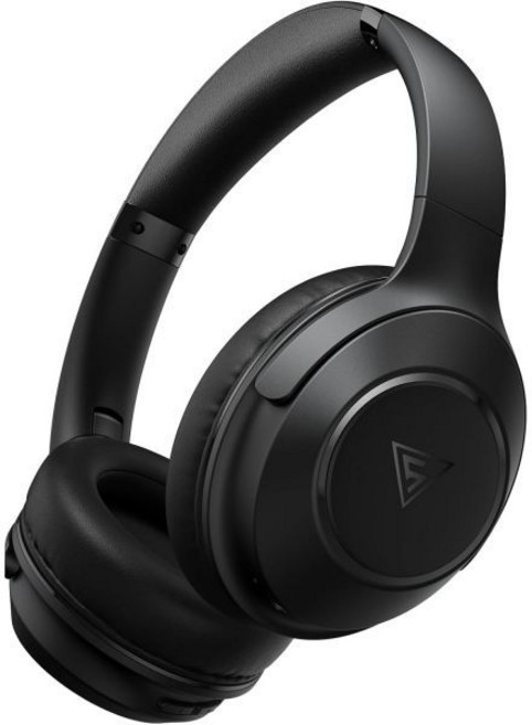 도카우스 헤드폰 무선 블루투스 오버 이어 70H 재생 시간 3EQ 모드 HiFi 스테레오 사운드 딥 베이스 메모리 폼 컵 전화 PC 여행 홈 오피스용 블랙, Black, Black