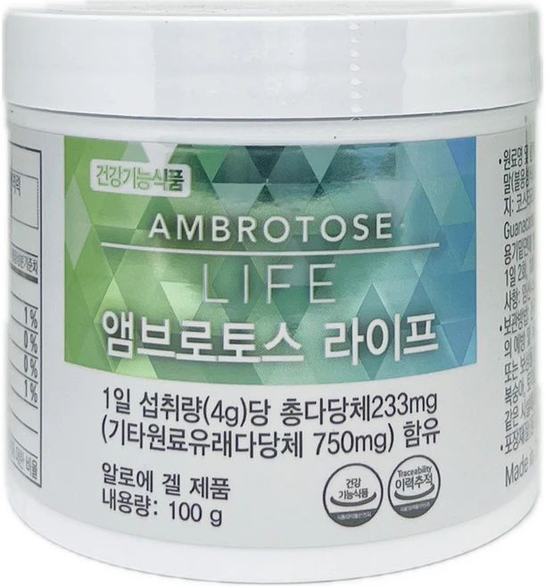 매나테크 앰브로토스 라이프 (알로에겔 ) + 휴대용 물티슈 증정, 1개, 100g - 쿠팡