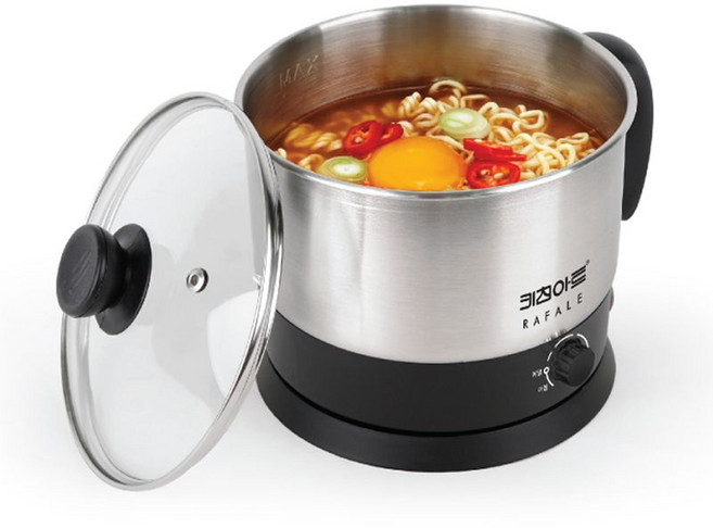 키친아트 라면포트 여행용 캠핑용 휴대용, KP-1005FT