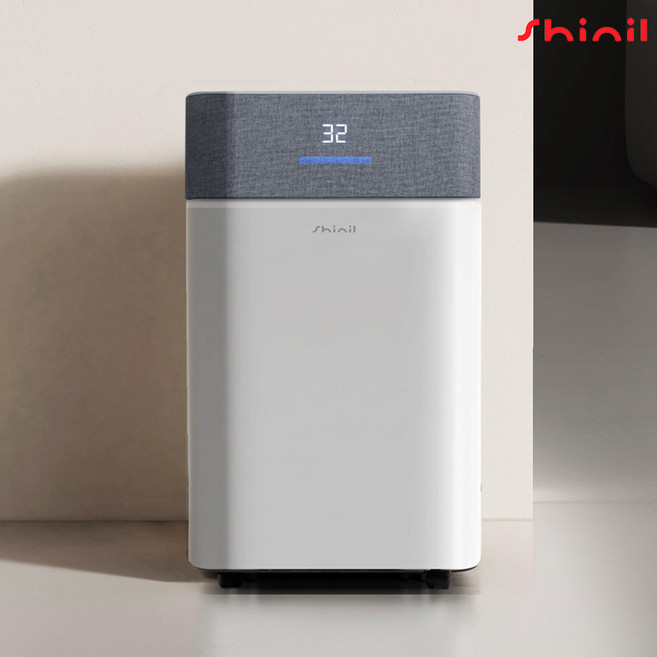 신일 제습기 20L 대용량 SDH-S530IF / 북유럽 감성 디자인, 패브릭