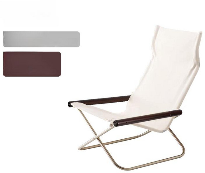 리클라이너 인용 무중력의자 접이식 수면 릴렉스 클레어마망 소파 침실안락의자 거실 서재 눕는 크림베이지, 1개, 베이지화이트 호두나무 팔걸이 A