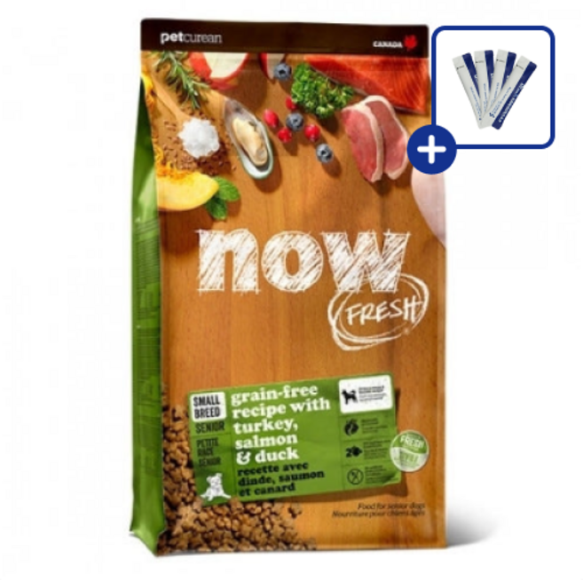 나우 그레인프리 스몰브리드 시니어사료 2.72KG + 닥터얼라이브 프로바이오틱스 6.0 10포, 1개, 닭+오리