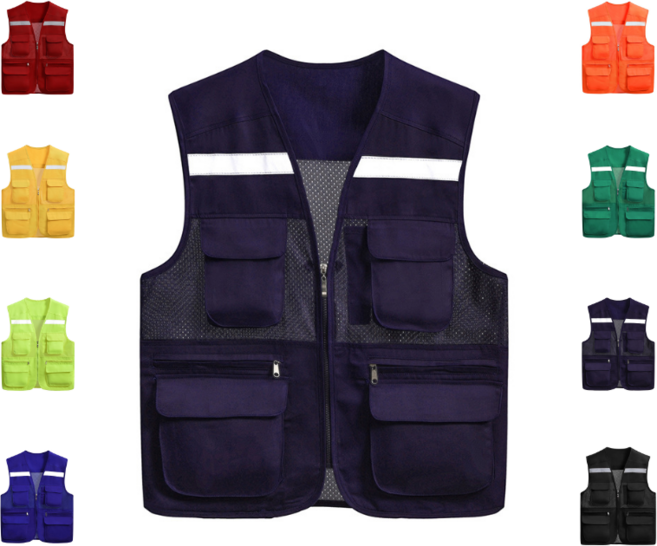 에프티엘 망사 매쉬 등산 작업조끼