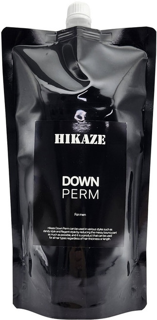 히카즈 다운펌 남자 셀프 다운펌 대용량, 1개, 1L