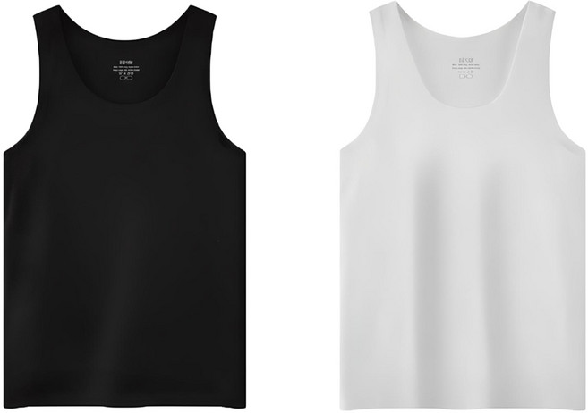 엘마운틴 티나지않는 남성 노라인 심리스 쿨나시 런닝 속옷 2P