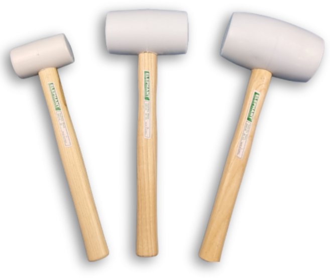 타일용 엘리펀트 고무망치 연질 백색, 1개, 대
