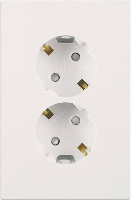 서울산전 다이아 매입 2구 콘센트 (화이트), 3개