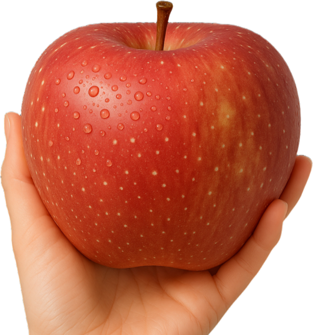 [100%품질보장] 버프템 고당도 경북 꿀사과 홍로 부사 사과 산지직송 [정품], 1박스, 5kg(중대과)