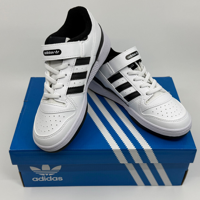 아디다스 키즈 운동화 찍찍이 포럼 로우 운동화 신기편한 초등