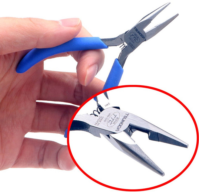 츠노다TTC 4인치 미니 롱노우즈 라디오 뺀치 MR-100, 1개