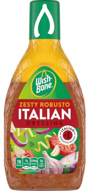 샐러드 소스 위시본 제스티 로부스토 이탈리안 드레싱 15 FL OZ, 1개, 44ml