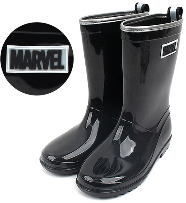 4사이즈 1개 아동장화 마블 레인부츠 초등학생장화 캐릭터장화 어린이부츠 키즈부츠