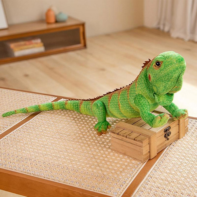 65CM 갈기 도마뱀 인형 카멜레온 플러시 크리 에이 티브 소년 베개 생일 선물 걸레, cuilvse65cm