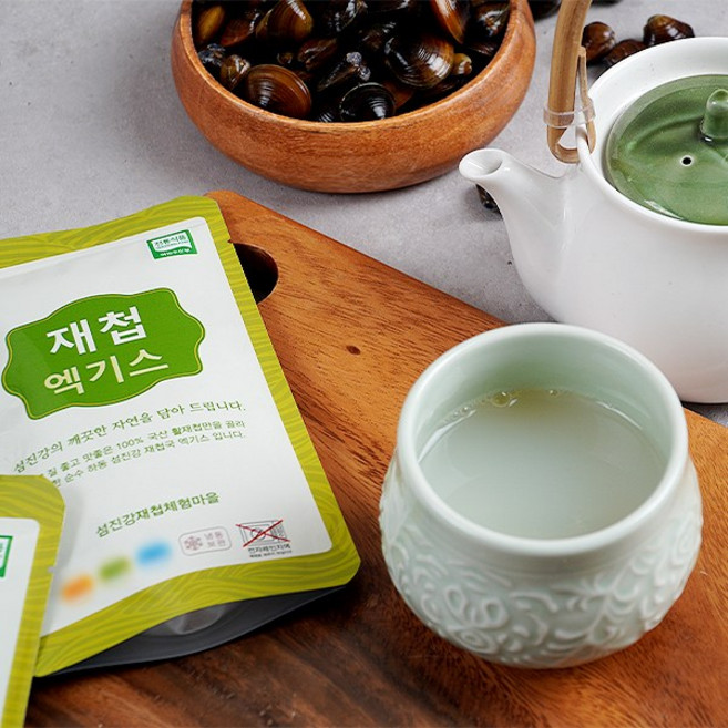 재첩 액기스 100mx20팩, 단품, 100ml