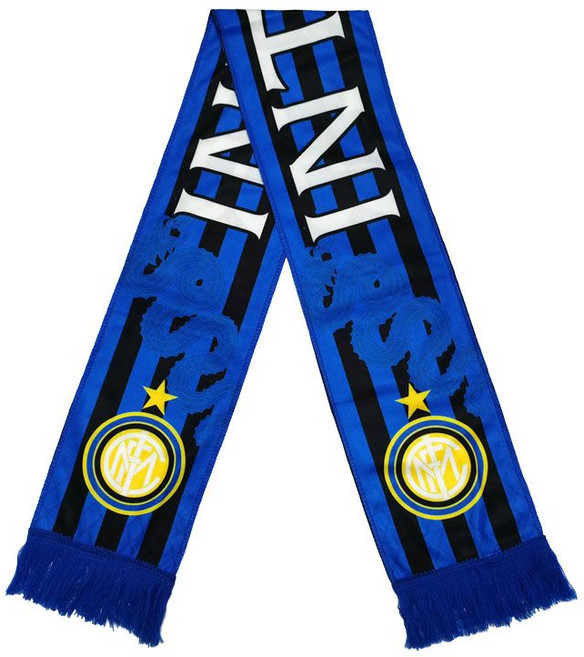 응원스카프 맨시티 머플러 목도리 레알마드리드 리버풀 첼시 축구 응원 손수건, 인터, 1개