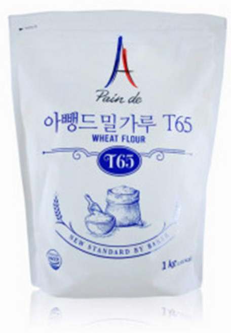 [사은품증정] 대한제분 치아바타 바게트 프랑스 아뺑드 밀가루 T65, 1kg, 1개