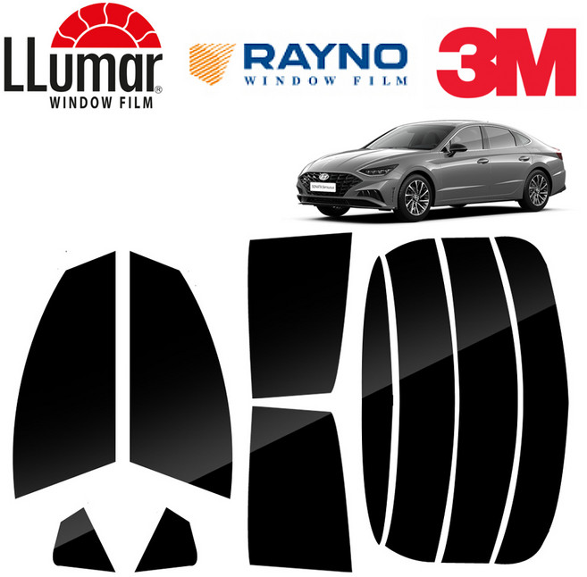 썬팅메카 [3M 레이노 루마] 자동차 SUV 승합차 전용 썬팅필름, 측후면(옆뒤), 3M-XP 15
