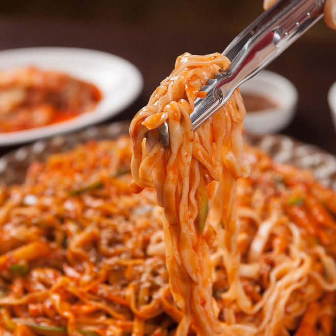 할매 볶음 칼국수(숙성면)200g*8팩+볶음소스35G*8팩총8인분, 1개, 200g