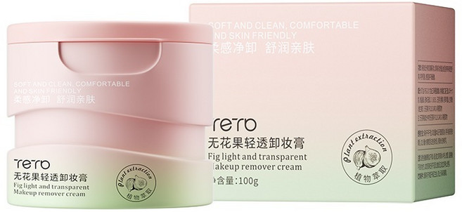 TERO 無花果輕透卸妝膏, 1個, TERO無花果輕透卸妝膏,單盒裝